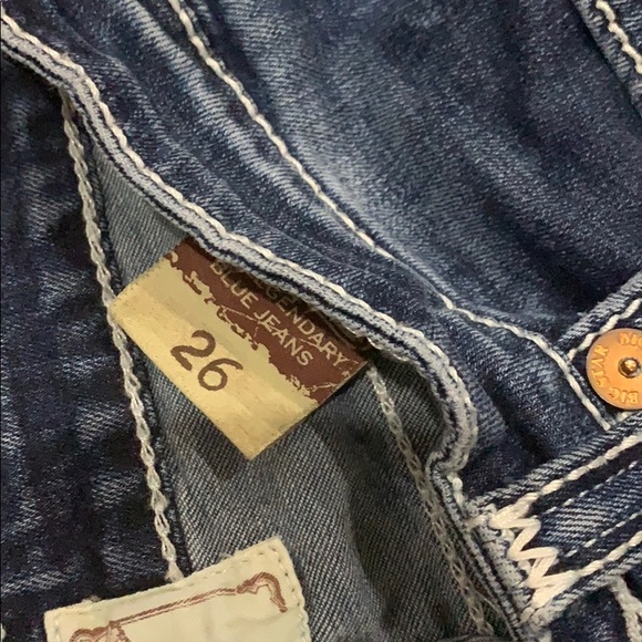 Big Star  distressed jeans - Picture 4 of 6